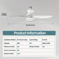 💨 50 % de réduction ! 💡 Ventilateur suspendu portable 2-en-1 avec télécommande — Idéal pour la chambre, le bureau et les voyages 🏠