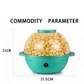 👉 Pop-corn en un clic | Machine à pop-corn électrique pour la maison : appuyez pour démarrer et savourez un goûter parfait ! 🎉