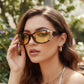 📢📢50 % de réduction !! ⏰Lunettes de soleil papillon oversize pour femmes