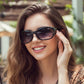 📢📢50 % de réduction !! ⏰Lunettes de soleil papillon oversize pour femmes