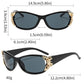 📢📢50 % de réduction !! ⏰Lunettes de soleil papillon oversize pour femmes