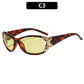 📢📢50 % de réduction !! ⏰Lunettes de soleil papillon oversize pour femmes