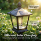 💎Lampe Solaire de Jardin avec Base Jardinière – Lueur Vintage Chaleureuse, Design en Fer Tout-Temps & Double Fonction🌸🌙