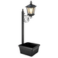 💎Lampe Solaire de Jardin avec Base Jardinière – Lueur Vintage Chaleureuse, Design en Fer Tout-Temps & Double Fonction🌸🌙