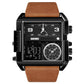 Montre de sport multifonctionnelle et étanche avec un grand cadran