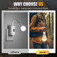 💡🔥 50 % de réduction 💡Ampoule LED de camping portable et rechargeable