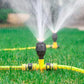 💧 50% DE RÉDUCTION – Arroseur de pelouse 360° – rotation réglable 90°-180°-360° – tandem pour grandes surfaces – résistant à la corrosion – durable