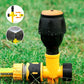 💧 50% DE RÉDUCTION – Arroseur de pelouse 360° – rotation réglable 90°-180°-360° – tandem pour grandes surfaces – résistant à la corrosion – durable