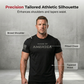 👕💪🔥 PROMO -56% ! T-Shirt Col Rond Coupe Athlétique Homme – Coton Respirant, Évacuation d’Humidité & Freedom de Mouvement (Vert/Noir, S-3XL)