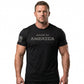 👕💪🔥 PROMO -56% ! T-Shirt Col Rond Coupe Athlétique Homme – Coton Respirant, Évacuation d’Humidité & Freedom de Mouvement (Vert/Noir, S-3XL)
