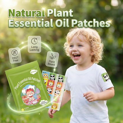 🦟✨🧒🌿 PROMO -50% ! Patchs Anti-Moustiques pour Enfants – Naturel, sans DEET, Jusqu'à 12h de Protection (Sachet/Boîte de 6/8/60/72 Patchs)
