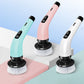 Ensemble de brosses de nettoyage électriques 9 en 1 pour un usage domestique