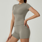 Ensemble Femme Haut et Short Hautement Extensibles