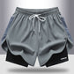 🥳SOLDES 2026🥳Short de course 2-en-1 à séchage rapide pour hommes et femmes