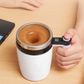 Tasse à café rechargeable à agitation automatique avec écran numériqu