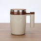 Tasse à café rechargeable à agitation automatique avec écran numériqu