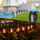 💖 Lampes solaires en forme de torche pour le jardin 🏡