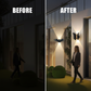 📢📢50 % DE RÉDUCTION !! ⏰Applique murale LED unique, étanche, en forme de papillon et de chauve-souris, à énergie solaire