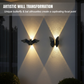 📢📢50 % DE RÉDUCTION !! ⏰Applique murale LED unique, étanche, en forme de papillon et de chauve-souris, à énergie solaire