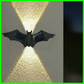 📢📢50 % DE RÉDUCTION !! ⏰Applique murale LED unique, étanche, en forme de papillon et de chauve-souris, à énergie solaire