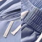 Pantalon de loisirs respirant et polyvalent en Tencel pour hommes avec jambe large