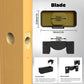 🛠️ 50% DE RÉDUCTION ! ✨ Outil Professionnel d'Installation de Loquet de Porte – Guide de Mortaise Précis, ABS Robuste 🚪