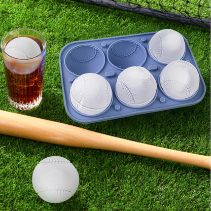 Moule à glaçons en forme de sphère de baseball