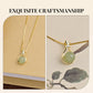 Collier avec pendentif en jade de Hetian, d'une grande élégance