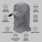 GROSSES SOLDES! Chapeau de protection solaire à bord rétractable pour l'extérieur/pêche/équitation/escalade