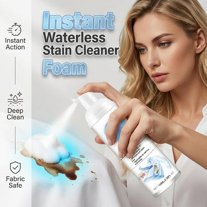 Mousse Détachante Express Sans Eau - Anti-Taches d'Urgence