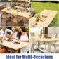 Housse de Table Extensible en Spandex pour Tables Rectangulaires et Carrées