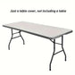 Housse de Table Extensible en Spandex pour Tables Rectangulaires et Carrées