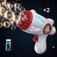 Pistolet à Bulles Automatique avec Lumières LED