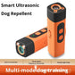 ⏰🎁Neues intelligentes Ultraschall-Hundegebell-Abwehrgerät aus Kunststoff, 4-in-1, tragbar, Handgerät, Anti-Bell-Trainer, Outdoor, Selbstverteidigungs-Taschenlampe