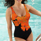 Maillot de Bain Femme Une Pièce à Imprimé