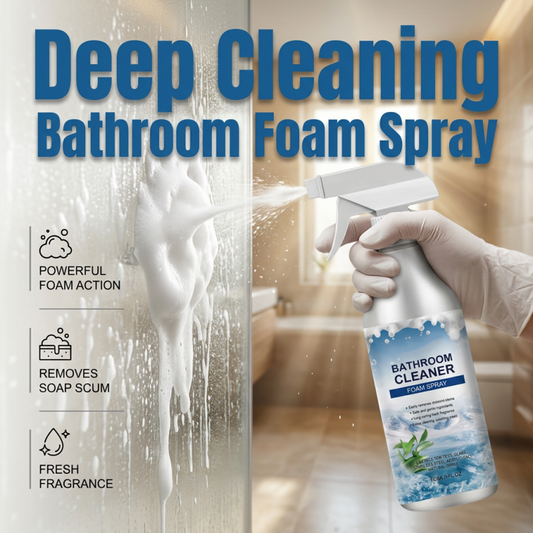 nettoyage profond spray mousse salle de bain