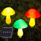 Lumière de champignon solaire imperméable