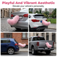 Queue de voiture électrique télécommandée en peluche