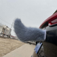 Queue de voiture électrique télécommandée en peluche