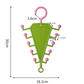 ✨Un acheté un offert 👔Rangement V‑shaped double face – Portant de rangement multifonction