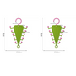✨Un acheté un offert 👔Rangement V‑shaped double face – Portant de rangement multifonction