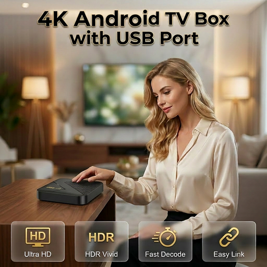 🎁 50 % DE RÉDUCTION EN CE MOMENT ! ⏳Boîtier Android TV avec Bluetooth