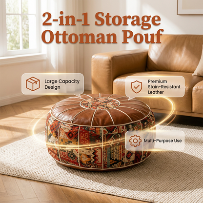 🛏️🧸🚪 OFFRE LIMITÉE 50% DE RÉDUCTION! Pouf de Rangement Polyvalent – Parfait pour Chambres, Salles de Jeux ou Entrées – Léger, Facile à Déplacer, Range Chaussures, Jouets ou Linge 🧦