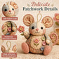 🐭✨ PROMO FLASH 50% ! Trousse à Couture Vintage Faite Main en Forme de Souris – Kit DIY Patchwork, 3 Coloris, Idéal Débutants & Passionnés 🧵