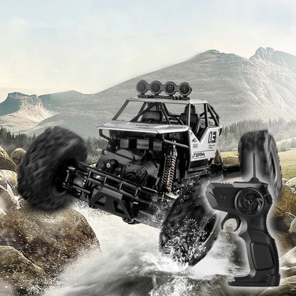 🏎️ 50% RABATT – 4WD fjernstyrt bil med doble motorer – offroad monster – ekte raceopplevelse