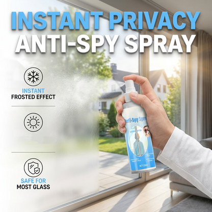 🪟 50% DE RÉDUCTION – Spray Anti-Espion KineShineX – confidentialité instantanée – effet miroir unidirectionnel
