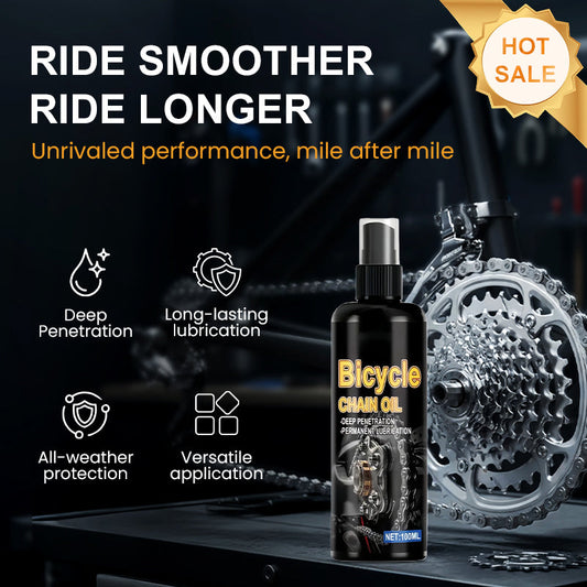 🔥 NOUVEAUTÉ 2026 –50% ! Huile pour Chaîne Pénétration Profonde – Protection Durable pour Vélo, Ciseaux et Outils 🚲🔧