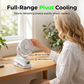 🌬️ 50% DE RÉDUCTION – Ventilateur Brumisateur Turbo Portable – Écran Digital, Fixation Pince, Silencieux – Fraîcheur Partout ✨