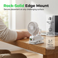 🌬️ 50% DE RÉDUCTION – Ventilateur Brumisateur Turbo Portable – Écran Digital, Fixation Pince, Silencieux – Fraîcheur Partout ✨