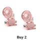 🌬️ 50% DE RÉDUCTION – Ventilateur Brumisateur Turbo Portable – Écran Digital, Fixation Pince, Silencieux – Fraîcheur Partout ✨